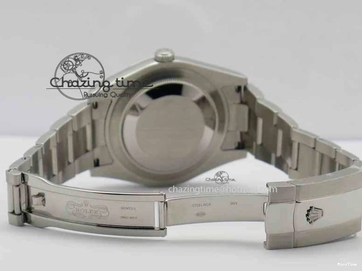 MiroTime 0408 DateJust II 41mm SS BP Maker Best Edition Gray Dial On SS Bracelet SA Trendsetting 3736